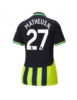 Manchester City Matheus Nunes #27 Bortedrakt Dame 2024-25 Korte ermer